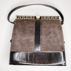 Vintage Suede Handbag